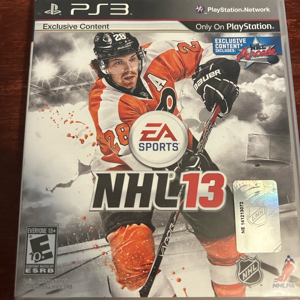 PS3 game: NHL 13